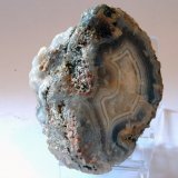 Cuarzo (variedad calcedonia)
Medidas pieza: 7,2x6x4 cm
(Autor: Sergio Pequeño)
