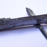 Stibnita (Estibina)
6,6 x 4,3 cm
(Autor: Cristalino)