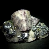 Fluorita y Galena.
70x50 mm
(Autor: Jesus Franquesa Baucells)