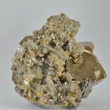 Pirita, Siderita
5,2 x 4,6 x 2,5 cm.
(Autor: Raúl S. Llorente)