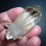 Cuarzo (variedad cristal de roca)
5 cm. de longitud
(Autor: javier ruiz martin)