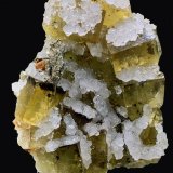 Fluorita, Cuarzo, Calcopirita
8,8 x 5,9 cm.
(Autor: Xavier bordas)