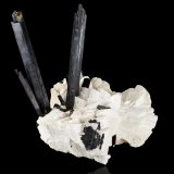 Arfvedsonita con Microclina
18 x 18 x 20 cm
(Autor: Museo MIM)
