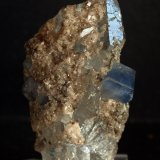Fluorapatito y Cuarzo
7.5 x 4.5 cm
(Autor: Pedro Antonio)