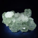 Fluorita y Calcita.
90x70 mm.
(Autor: Jesus Franquesa Baucells)