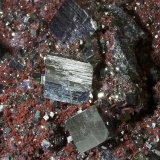 Pirita, Hematites
19,8 x 8,4 cm.
(Autor: Xavier bordas)