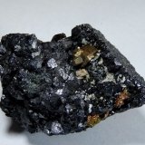 Magnetita, Pirita y Clinocloro.
64x45 mm.
(Autor: Jesus Franquesa Baucells)