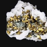 Cuarzo, Calcopirita, Pirita, Calcita
11,0 x 10,2 cm
(Autor: Xavier bordas)