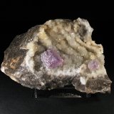 Fluorita sobre Cuarzo
9 x 5 cm. (Cristal mayor: 1,3 cm).
(Autor: Darío Menéndez)