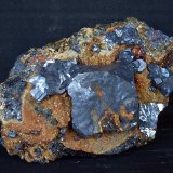 Galena, Esfalerita
12 x 7.5 cm
(Autor: Pedro Antonio)