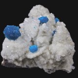 Cavansita sobre Stilbita-Ca (Estilbita)
6,5 x 6,3 cm.
(Autor: Xavier bordas)