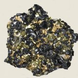 Esfalerita, Pirita
10,3 x 10,2 cm.
(Autor: Xavier bordas)
