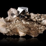 Magnetita con Cuarzo
5 x 4 x 1,5 cm
(Autor: Museo MIM)