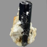 Schorlo (Grupo Turmalina), Albita, Feldespato
3,9 x 3,1 cm.
(Autor: Xavier bordas)
