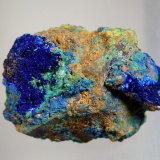 Azurita y Malaquita
Medida: 3,2 x 2,5 x 1,5 cms
(Autor: Joan Martinez Bruguera)