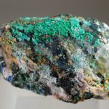 Malaquita y Azurita
Medida: 5,2 x 2,6 x 2,5 cms
(Autor: Joan Martinez Bruguera)