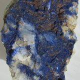 Azurita.
13'2 x 6'6 cm.
(Autor: Jordi Franco)