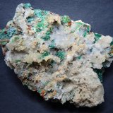 Malaquita, Cuarzo
7,5 x 5 x 1 cm
(Autor: Frederic Varela)