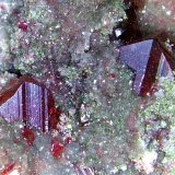 Cinabrio
Cristales de 3 mm.
(Autor: Antonio P. López)