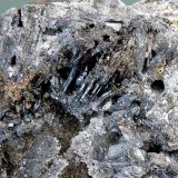 Bismutinita
Campo de visión 3,5 cm.
(Autor: Antonio P. López)