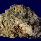Pirita, Calcopirita, Cuarzo
21 x 13 cm.
(Autor: Antonio P. López)