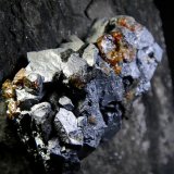 Galena, Esfalerita
Campo de visión 5 cm.
(Autor: Antonio P. López)
