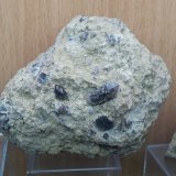 Cuarzo (variedad morión y lechoso) con Dolomita (variedad teruelita)
84mm - 45mm - 68mm/ punta cuarzo más grande  14mm - 7mm - 6mm
(Autor: Pedro Naranjo)