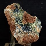 Fluorapatito y Hematites
11 x 10.5 cm
(Autor: Pedro Antonio)