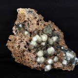 Calcita y Fluorapatito
4.5 x 3.5 cm
(Autor: Pedro Antonio)