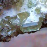 Fluorapatito (Grupo Apatito)
Cristales biterminados de hasta 6 mm
(Autor: Cristalino)