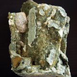 Cuarzo, Clinozoisita y Calcita
13 x 11 cm
(Autor: Pedro Antonio)