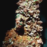Ankerita y Malaquita.
110x70 mm.
(Autor: Jesus Franquesa Baucells)
