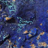 Azurita y Theisita
Encuadre 2,5 x 2 cm aprox.
(Autor: heat00)