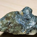Bismutinita, Cuarzo, Esfalerita, Scheelita
38 mm x 19 mm. Masa: 17,0 g.
(Autor: Carles Millan)