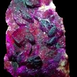 Calcita (variedad cobaltífera)
65x35 mm.
(Autor: Jesus Franquesa Baucells)