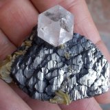 Esfalerita, Cuarzo y Siderita
4,6 x 3,4 cm
(Autor: Cristalino)