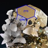 Pirita, Calcita, Tetraedrita, Esfalerita
81 mm x 75 mm x 71 mm
(Autor: Carles Millan)