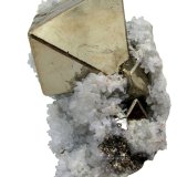 Pirita, Cuarzo
102 mm x 70 mm x 40 mm
(Autor: Carles Millan)