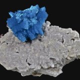 Cavansita sobre Stilbita-Ca (Estilbita)
6,1 x 4,6 cm.
(Autor: Xavier bordas)