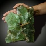 Fluorita
196 X 145 mm. Cristal 63 mm. Peso 1917 g.
(Autor: Manuel Mesa)