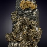 Ferberita, Siderita, Arsenopirita y Pirita
110 X 64 mm
(Autor: Manuel Mesa)