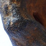 Goethita pseudomórfica de Pirita
Medidas pieza: 3,7x3,3x2 cm
(Autor: Sergio Pequeño)