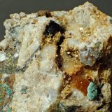 Smithsonita, Malaquita
5 x 4 cm (encuadre)
(Autor: Frederic Varela)