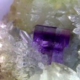 Fluorita y Cuarzo
Cristal de 4 mm.
(Autor: Antonio P. López)