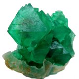 Fluorita, Cuarzo
110mm x 90mm x 55mm. Cristal principal: 48mm de altura, 37mm de arista
(Autor: Carles Millan)