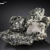 Calcita sobre Löllingita
115 x 64 mm
(Autor: Manuel Mesa)