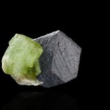 Magnetita con Forsterita (variedad peridoto)
5 x 3 x 4 cm
(Autor: Museo MIM)