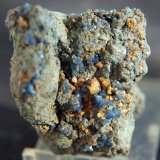 Cuarzo (variedad azul) y Dolomita
7 x 5 cm
(Autor: Pedro Antonio)
