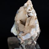 Calcita sobre Cuarzo (variedad calcedonia)
6 x 2 cm
(Autor: Pedro Antonio)