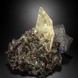 Calcita, Esfalerita y Fluorita
100 X 89 mm
(Autor: Manuel Mesa)